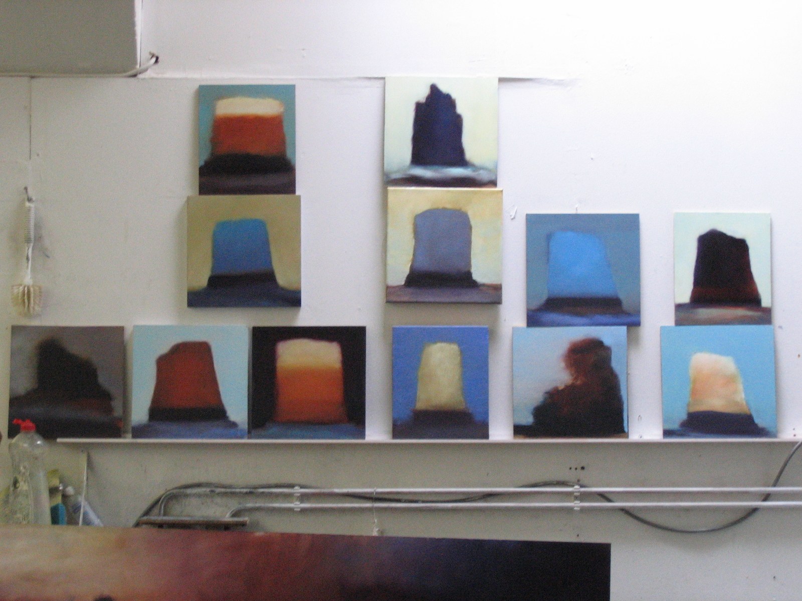 Studio view, Helsinki, 2009